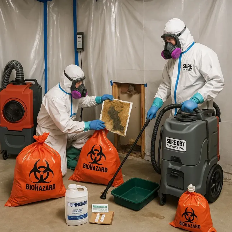 Contaminated Water Handling Protocols process in Martinsville, IL