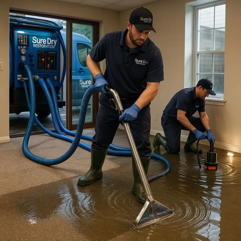 Water Extraction and Removal process in Martinsville, IL